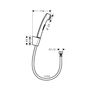 Гигиенический душ Hansgrohe, медь шлифованный, 32129950