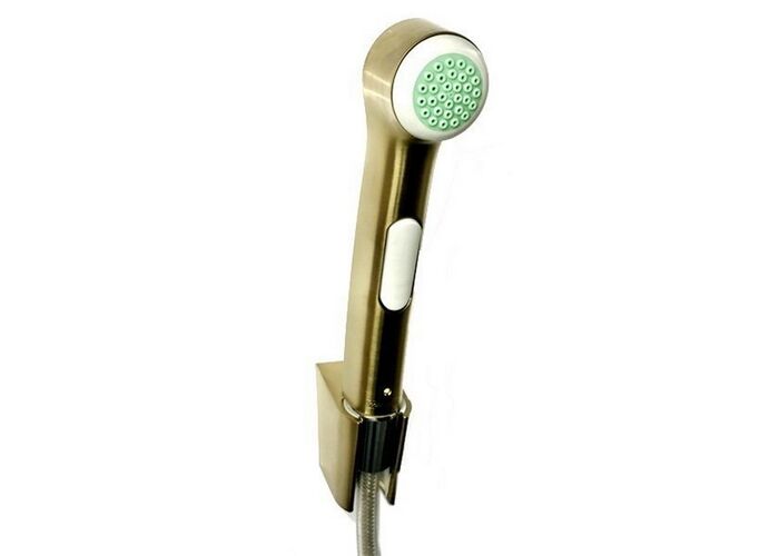 Гигиенический душ Hansgrohe с держателем и шлангом 160 см, матовая бронза, 32128140