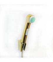 Гигиенический душ Hansgrohe с держателем и шлангом 160 см, шлифованное золото, 32128250