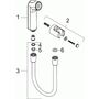 Гигиенический ручной душ Hansgrohe, хром, 94569000
