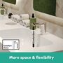Смеситель для умывальника Hansgrohe Vernis Blend, сенсорный, от батареек, 71503000