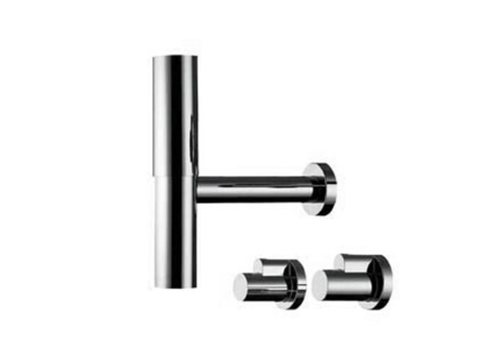 Набор сифон для умывальника Hansgrohe Flowstar, трубный, хром, 5/4, 52120000