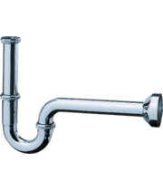 Сифон трубчатый Hansgrohe, упрощенный монтаж, 53010000