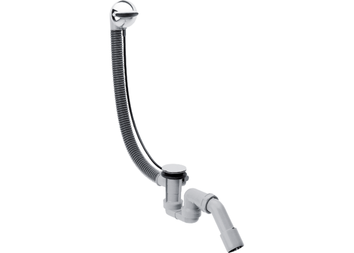 Готовый набор Hansgrohe Flexaplus, слив/перелив для стандартных ванн, 58143000