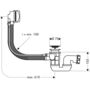 Слив-перелив Hansgrohe Flexaplus, хром, 58142000
