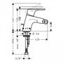 Смеситель для биде Hansgrohe Focus, 31928000