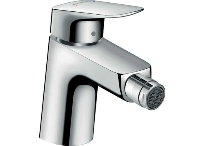 Смеситель для биде Hansgrohe Logis 70, с сливным гарнитуром, 71203000