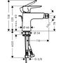 Смеситель для биде Hansgrohe Talis E, 71720000