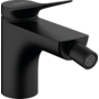 Смеситель для биде Hansgrohe Vivenis, с донным клапаном, черный матовый, 75200670