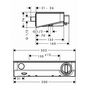 Смеситель-термостат для душа Hansgrohe Ecostat Select, 13171400