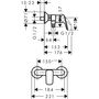 Смеситель для душа Hansgrohe Logis, 71600000