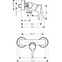 Смеситель для душа Hansgrohe Тalis S, 72600000