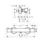 Термостат для душа Hansgrohe Ecostat Comfort, 13116700