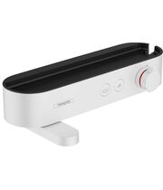 Термостат для ванны Hansgrohe ShowerTablet Select 400, матовый белый, 24340700