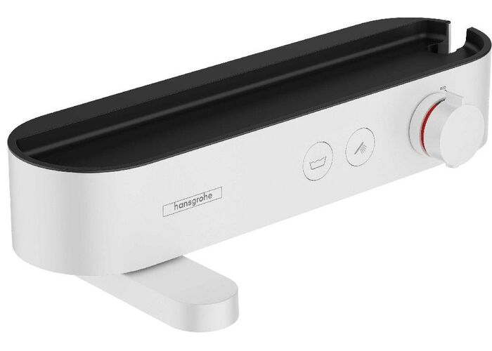 Термостат для ванны Hansgrohe ShowerTablet Select 400, матовый белый, 24340700