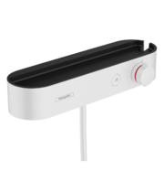 Термостат для ванны Hansgrohe ShowerTablet Select 400, матовый белый, 24360700