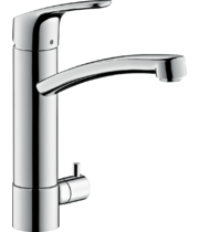 Кухонный смеситель Hansgrohe Focus 200, с запорным вентилем, 31803000