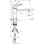 Кухонный смеситель Hansgrohe Focus M42-120, 1jet, 71804000