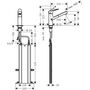 Кухонный смеситель Hansgrohe Focus M42-150, с изливом, sBox, 71829000