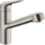 Кухонный смеситель Hansgrohe Focus M42-150, с изливом, sBox, 71829800