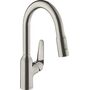 Кухонный смеситель Hansgrohe Focus M42-180, с душем, sBox, 71821800