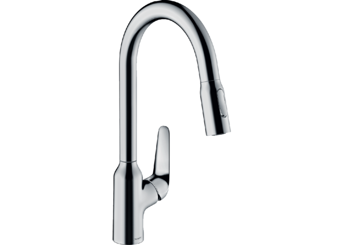 Кухонный смеситель Hansgrohe Focus M42-220, с душем, 2jet, 71800000