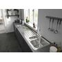 Кухонный смеситель Hansgrohe Focus M42-220, с душем, 2jet, 71800000