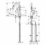 Кухонный смеситель Hansgrohe Focus M42-220, с душем, sBox, 71820800