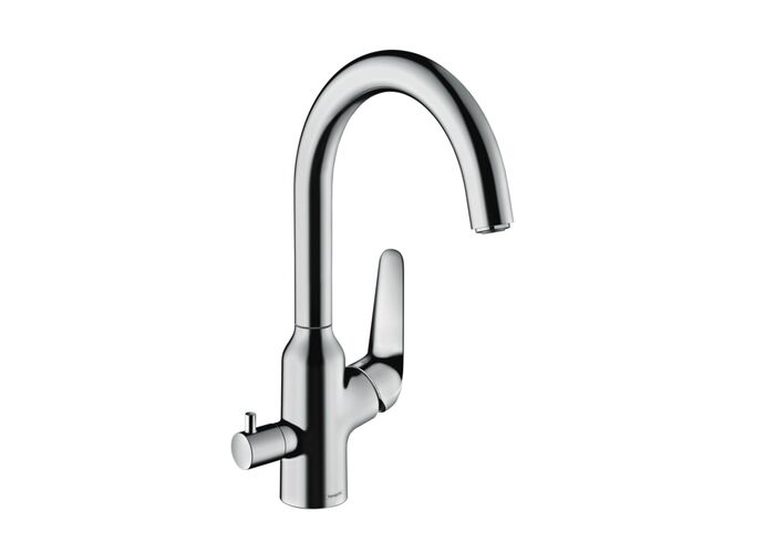 Кухонный смеситель Hansgrohe Focus M42-220, с вентилем, 1jet, 71803000