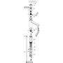 Кухонный смеситель Hansgrohe Focus M42 120, Eco, CoolStart, 71864000