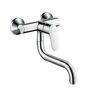Кухонный смеситель Hansgrohe Focus, однорычажный, настенный, 31825000