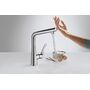 Кухонный смеситель Hansgrohe Metris S 260, однорычажный, 14847000