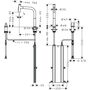 Кухонный смеситель Hansgrohe Metris Select M71-200, с душем, sBox, 73818000