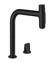 Кухонный смеситель Hansgrohe Metris Select M71-200, с душем, sBox, 73818670
