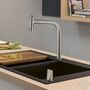 Кухонный смеситель Hansgrohe Metris Select M71-200, с душем, sBox, 73818800