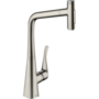 Кухонный смеситель Hansgrohe Metris Select M71-320, с душем, sBox, 73816800