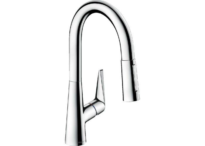 Кухонный смеситель Hansgrohe Talis S 160, с вытяжным душем, 72815000