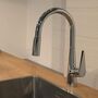 Кухонный смеситель Hansgrohe Talis Select S 220, с вытяжным изливом, 72822000