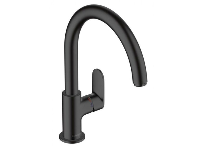Кухонный смеситель Hansgrohe Vernis Blend M35 260, матовый черный, 71870670