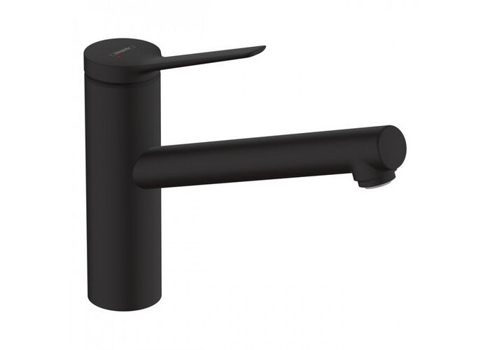 Кухонный смеситель Hansgrohe Zesis M33 150, черный матовый, 74802670