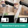 Кухонный смеситель Hansgrohe Zesis M33 150, черный матовый, 74802670