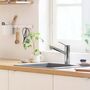 Кухонный смеситель Hansgrohe Zesis M33 150, хром, 74802000