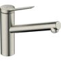 Кухонный смеситель Hansgrohe Zesis M33 150, нержавеющая сталь, 74802800