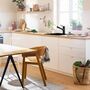 Кухонный смеситель Hansgrohe Zesis M33, 150 с вытяжным душем, черный матовый, 74800670