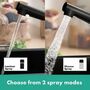Кухонный смеситель Hansgrohe Zesis M33, 150 с вытяжным душем, sBox lite, черный матовый, 74803670
