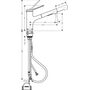 Кухонный смеситель Hansgrohe Zesis M33, 150 с вытяжным душем, sBox lite, хром, 74803000