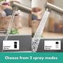 Кухонный смеситель Hansgrohe Zesis M33, 150 с вытяжным душем, sBox lite, нержавеющая сталь, 74803800
