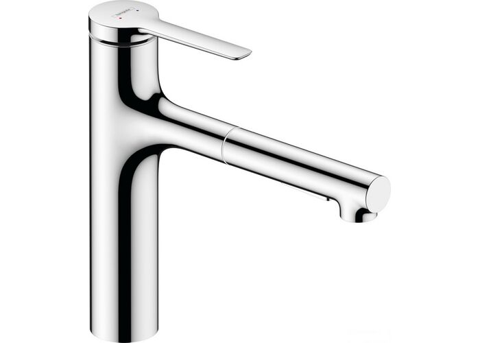 Кухонный смеситель Hansgrohe Zesis M33, 160 с вытяжным душем, хром, 74801000