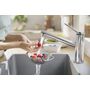 Кухонный смеситель Hansgrohe Zesis M33, 200 с запорным вентилем, CoolStart, хром, 74807000