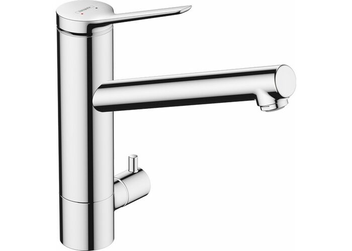 Кухонный смеситель Hansgrohe Zesis M33, 200 с запорным вентилем, хром, 74808000
